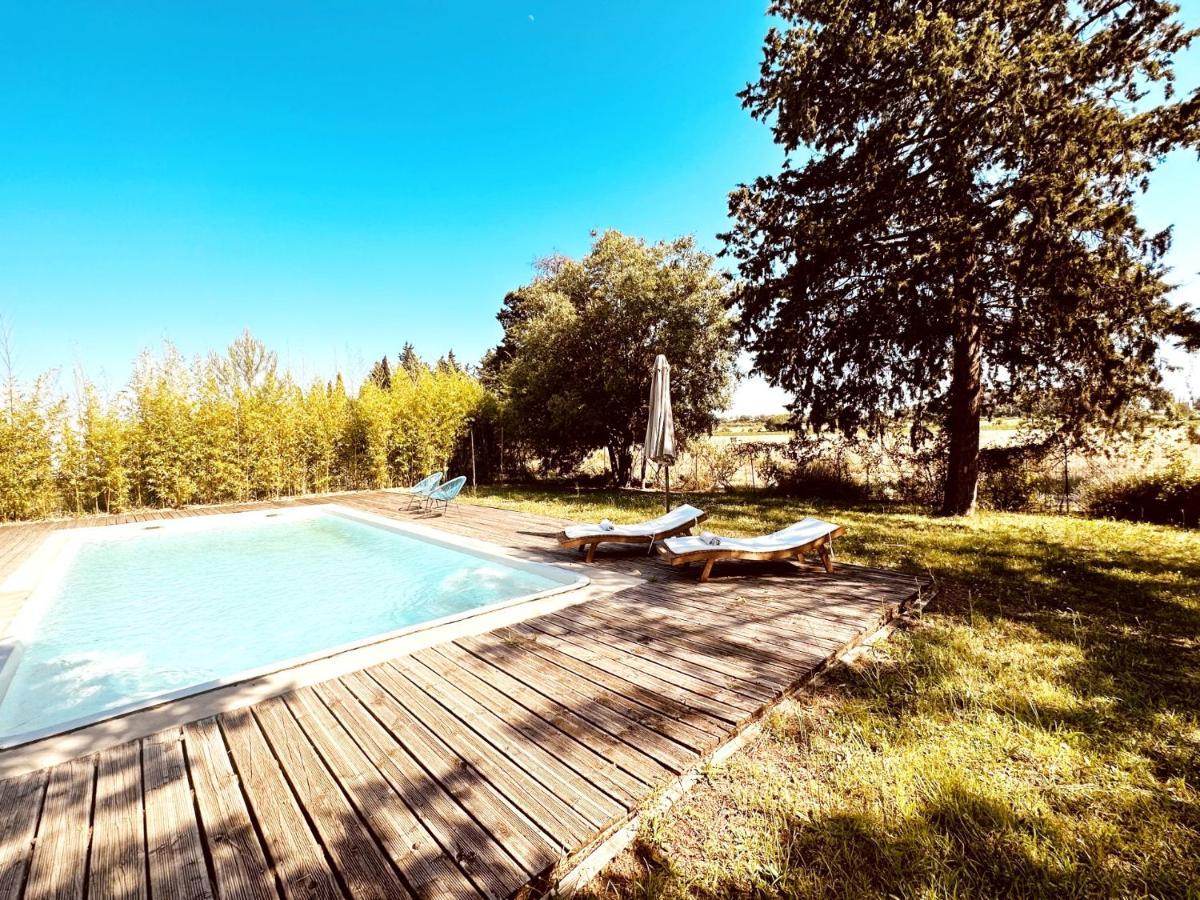 Magnifique Loft - Piscine - Tennis - Babyfoot نيم المظهر الخارجي الصورة