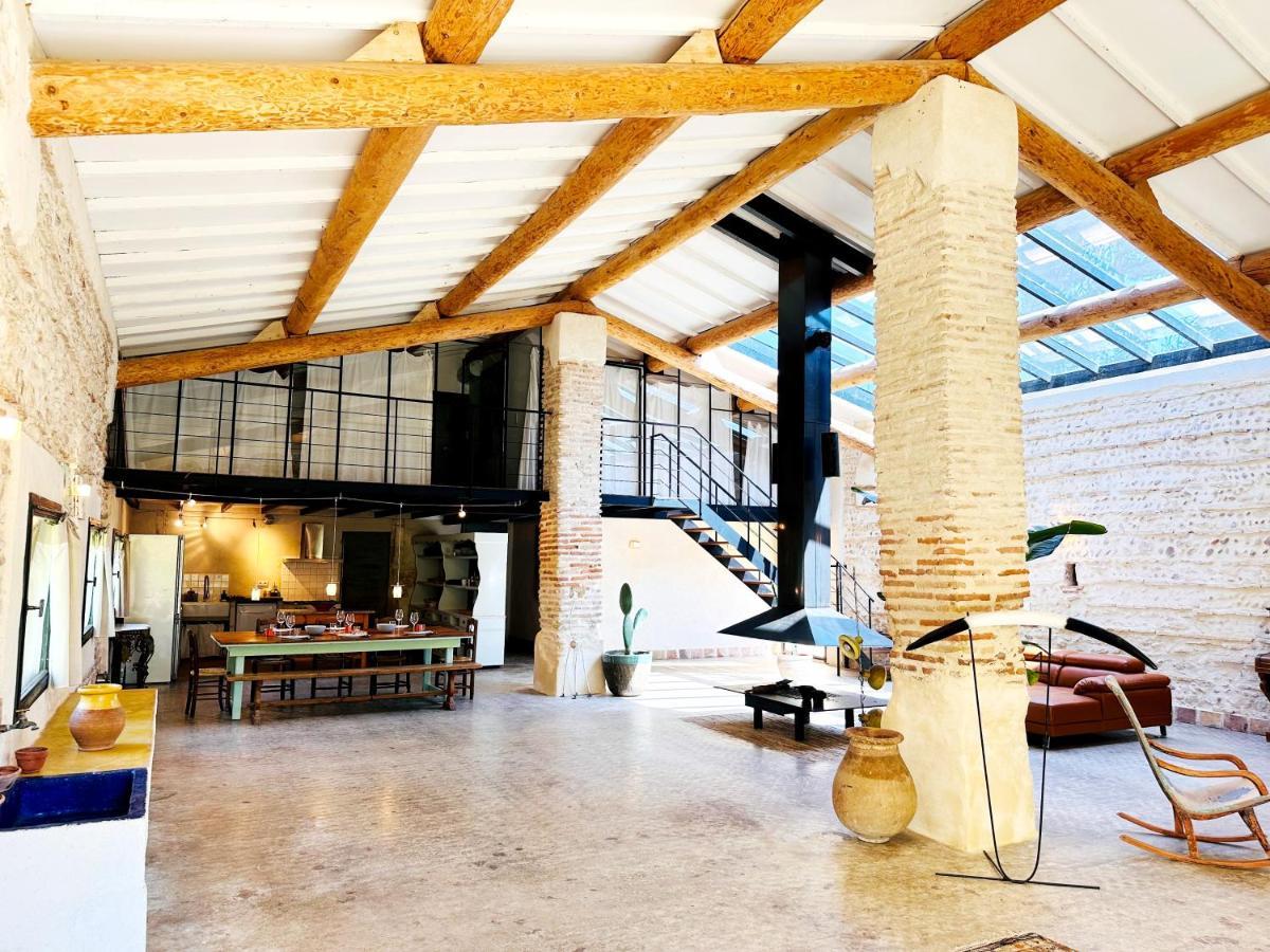 Magnifique Loft - Piscine - Tennis - Babyfoot نيم المظهر الخارجي الصورة